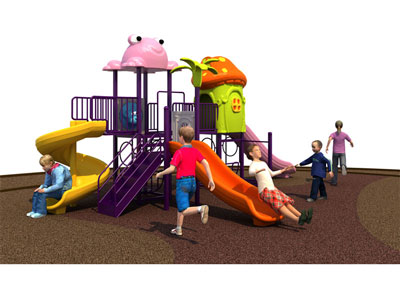 Outdoor Kids Swing and Slide Set for Sale SJW-016